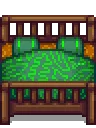 Cama doble salvaje